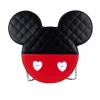 Mickey Mouse - Mickey & Minnie Mouse Valentines 12” Faux Leather Reversible Crossbody Bag