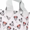 Mickey Mouse - Mickey & Minnie Balloons 9” Faux Leather Crossbody Handbag