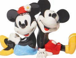 Mickey Mouse - Mickey & Minnie Ceramic Salt & Pepper Shaker Set