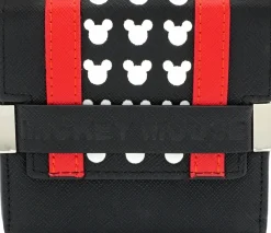 Mickey Mouse - Mickey Ears Red Stripe 4” TriFold Wallet