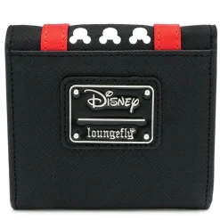 Mickey Mouse - Mickey Ears Red Stripe 4” TriFold Wallet