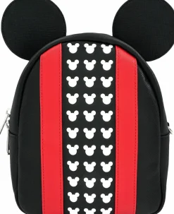 Mickey Mouse - Mickey Ears 9” Faux Leather Mini Backpack