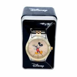 Mickey Mouse - Mickey Mouse Two-Tone Stainless Steel Watch (One Size)