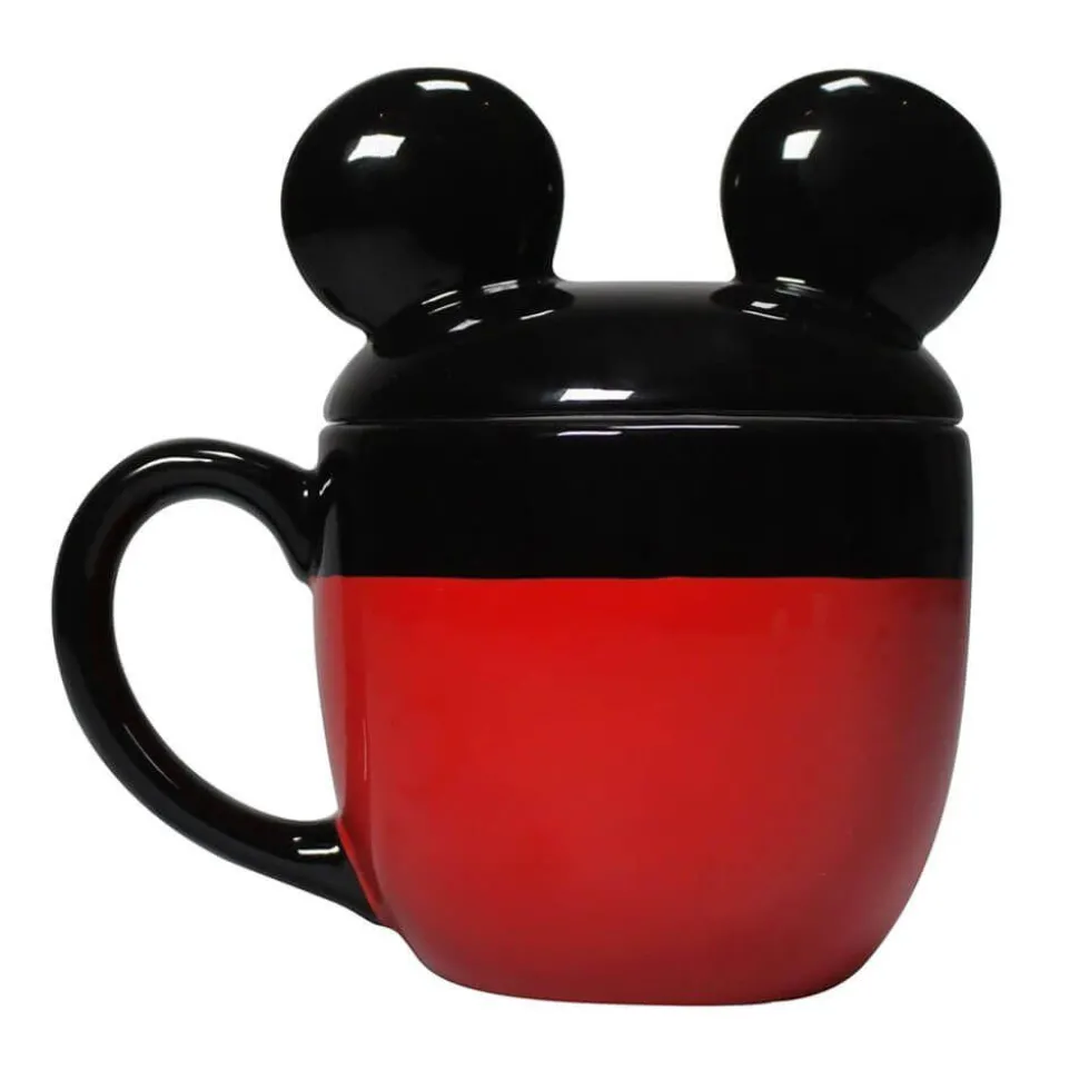 Mickey Mouse - Mickey Mouse Disney Gifts Shaped Lid Ceramic Mug