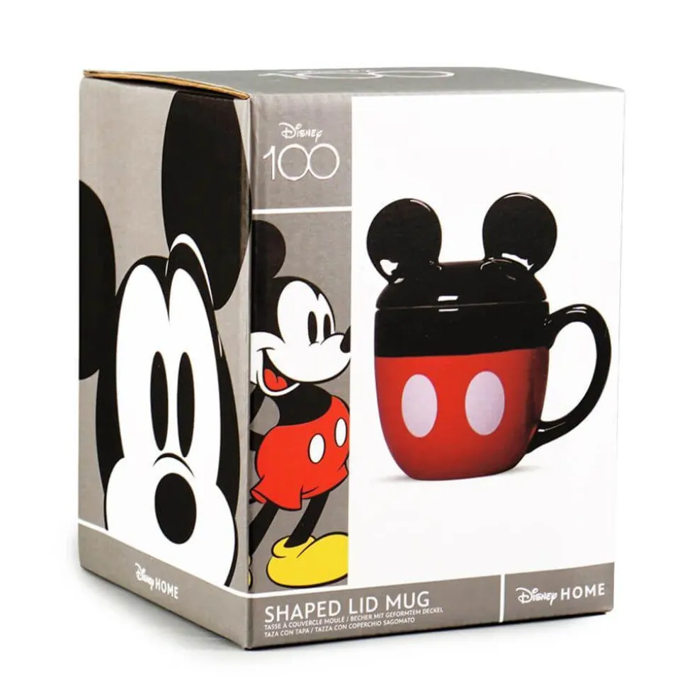 Mickey Mouse - Mickey Mouse Disney Gifts Shaped Lid Ceramic Mug