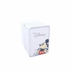Mickey Mouse - Mickey Mouse Gold Tone Brown Faux Leather Band Watch (One Size)