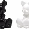 Mickey Mouse - Minnie Mouse Black & White Ceramic Salt & Pepper Shaker Set
