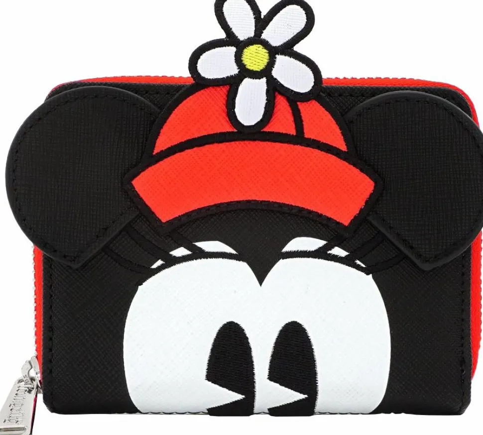Mickey Mouse - Positively Minnie Polka Dot 5” Faux Leather Zip-Around Wallet