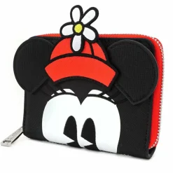 Mickey Mouse - Positively Minnie Polka Dot 5” Faux Leather Zip-Around Wallet
