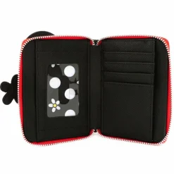 Mickey Mouse - Positively Minnie Polka Dot 5” Faux Leather Zip-Around Wallet