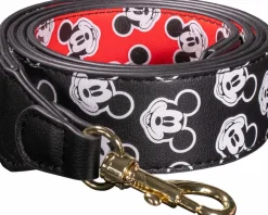 Mickey Mouse - Reversible Mickey Print Faux Leather Bag Strap