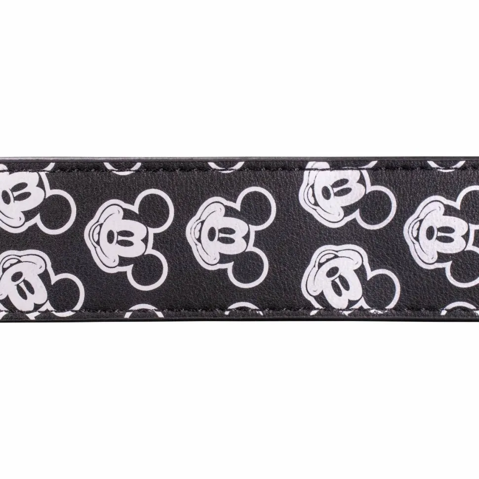 Mickey Mouse - Reversible Mickey Print Faux Leather Bag Strap