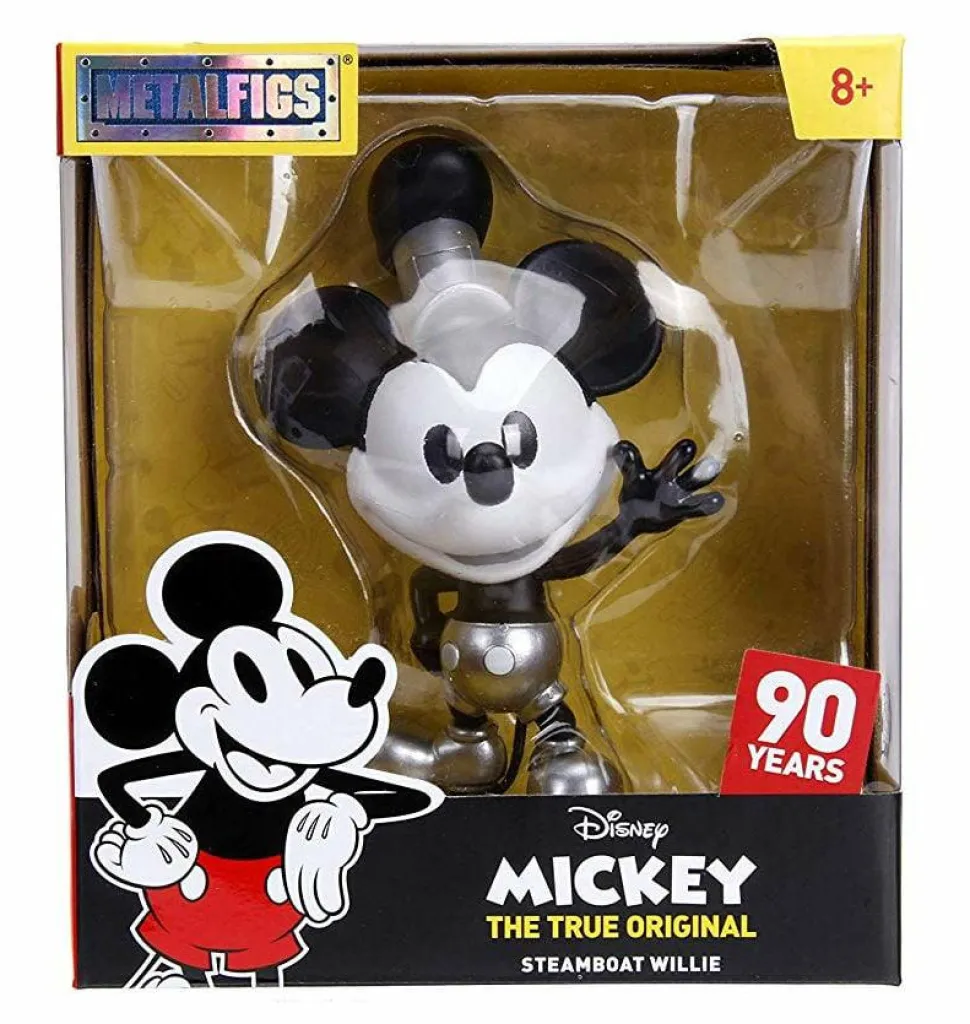 Mickey Mouse - Steamboat Willie Metalfigs 4" Die-Cast Figure