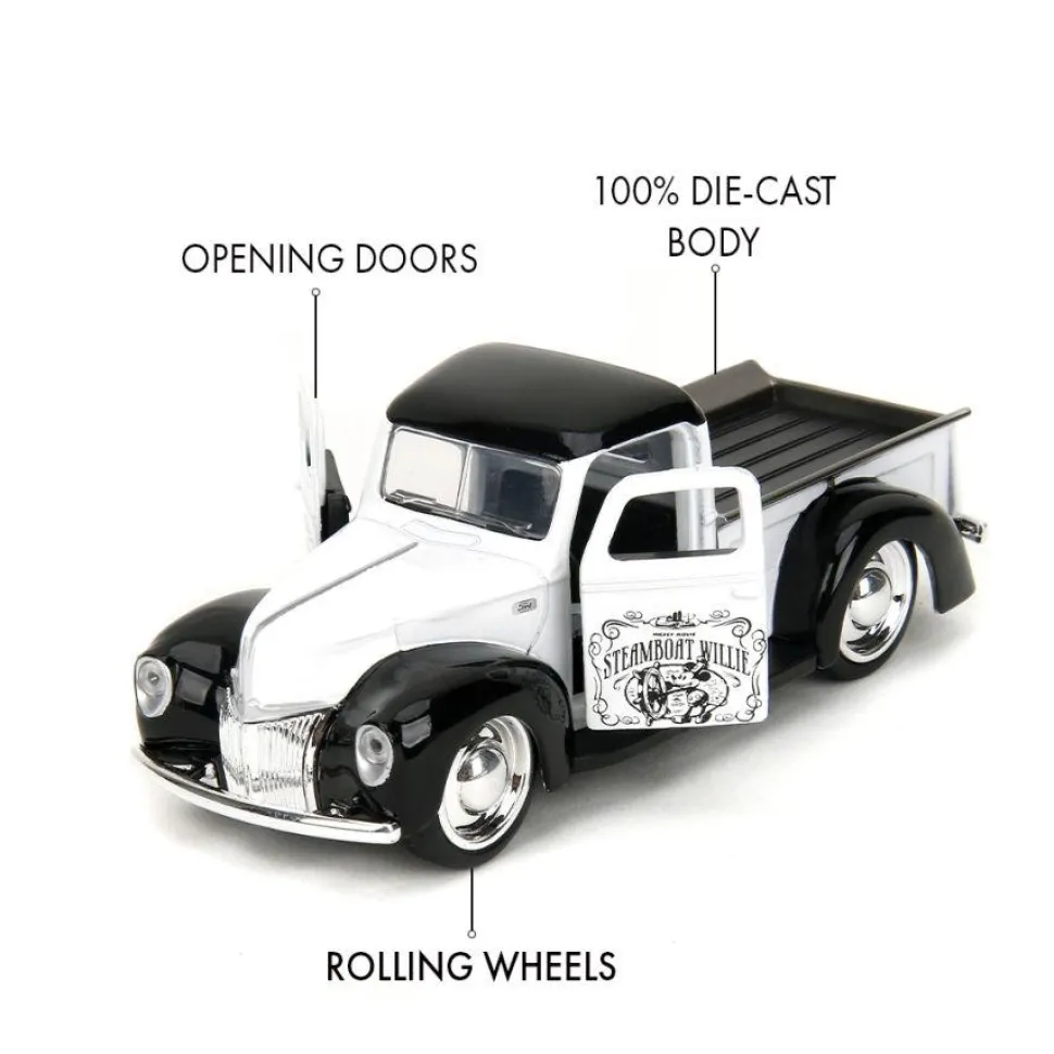 Mickey Mouse - Steamboat Willie 1941 Ford Pickup 1/32 Scale Die-Cast Vehicle Replica