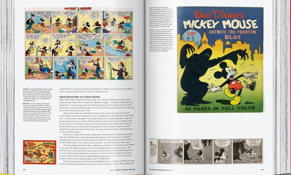 Mickey Mouse - Walt Disney's Mickey Mouse: The Ultimate History Hardcover Book
