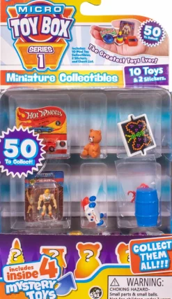 Micro Toy Box - Miniature Collectibles Series 1 (10 Pieces)