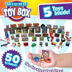 Micro Toy Box - Miniature Collectibles Series 1 (5 Pieces)