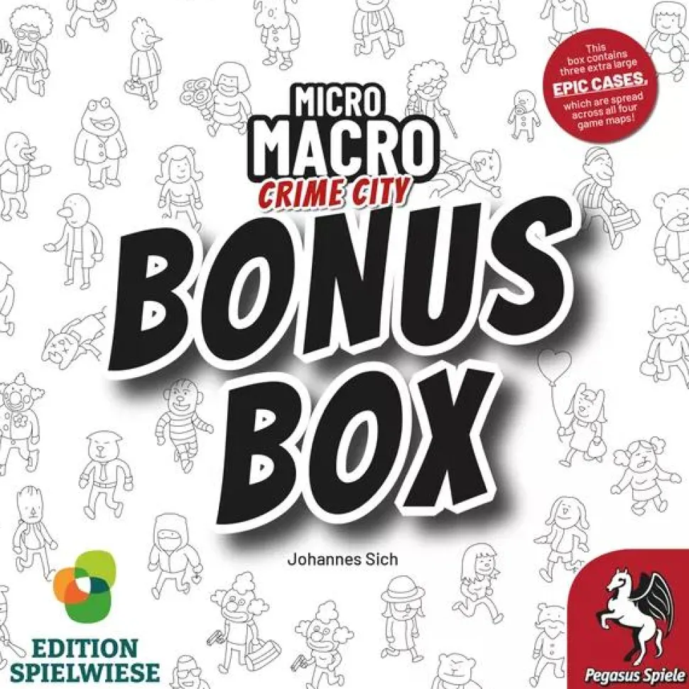 MicroMacro Crime City - Bonus Box Board Game Expansion