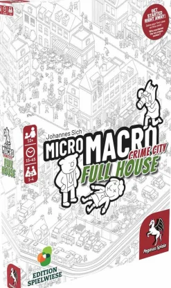 MicroMacro Crime City - Full House Board Game