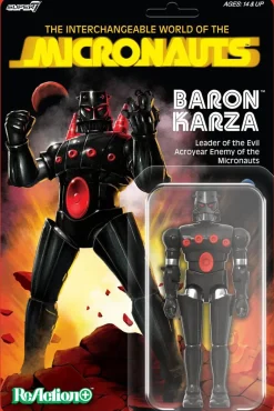 Micronauts - Baron Karza O-Ring ReAction+ 3.75" Scale Action Figure (Wave 1)