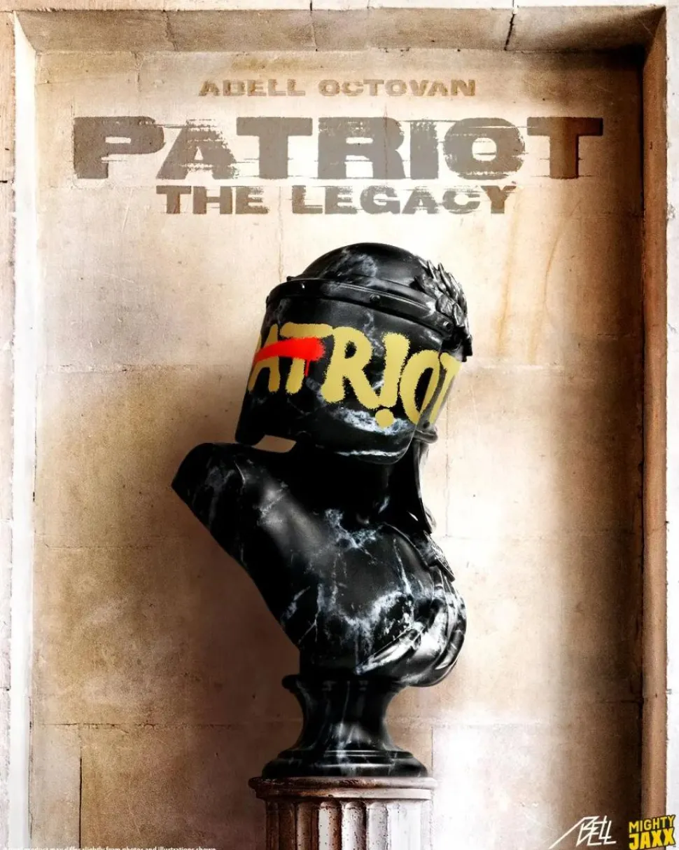 Mighty Jaxx - patRIOT (The Legacy) 12" Statue by Abell Octovan