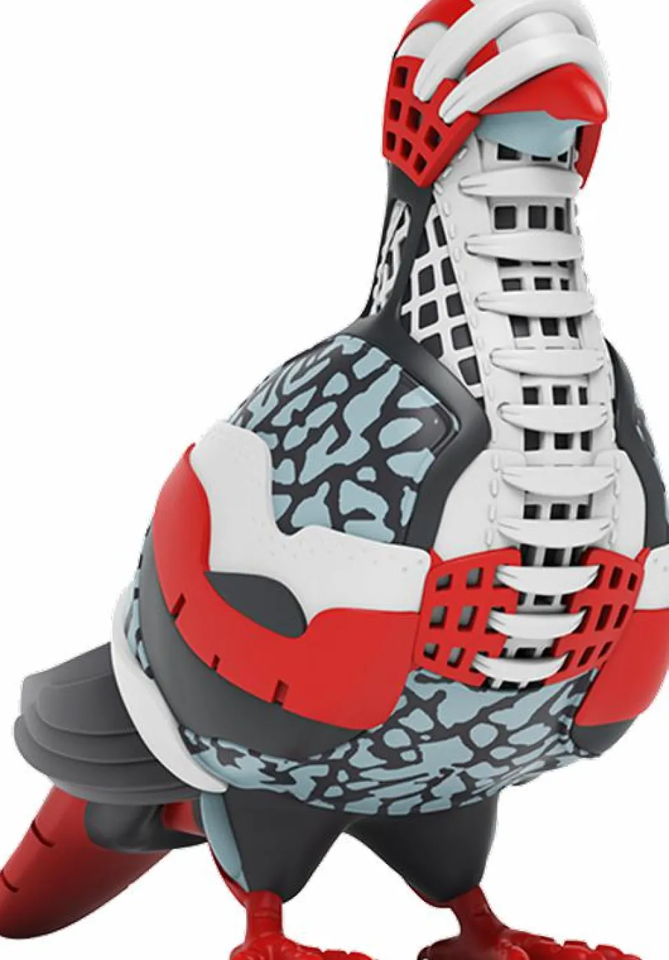Mighty Jaxx - Pigeon in Flight 8" Vinyl Figure by Jeff Staple