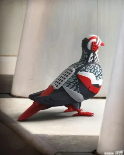 Mighty Jaxx - Pigeon in Flight 8" Vinyl Figure by Jeff Staple