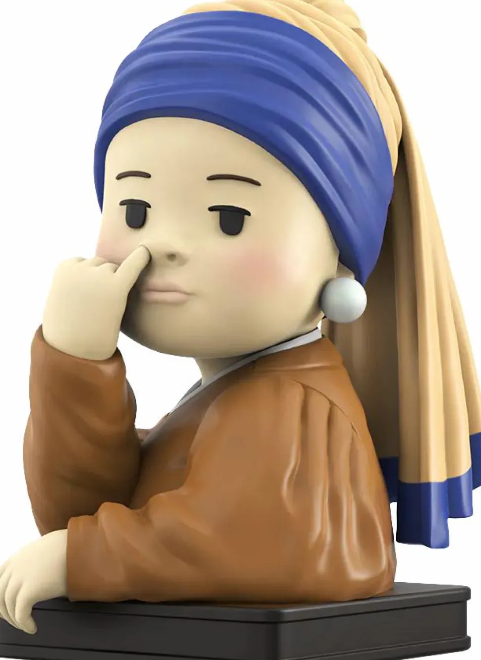 Mighty Jaxx - The Art of Picking: Girl with a Pearl Earring 7.5" Vinyl Figure by Po Yun Wang