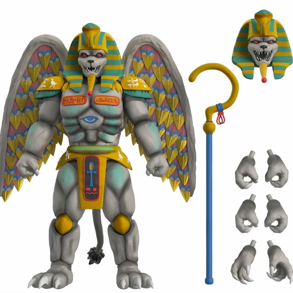 Mighty Morphin’ Power Rangers - King Sphinx Ultimates! 8” Action Figure