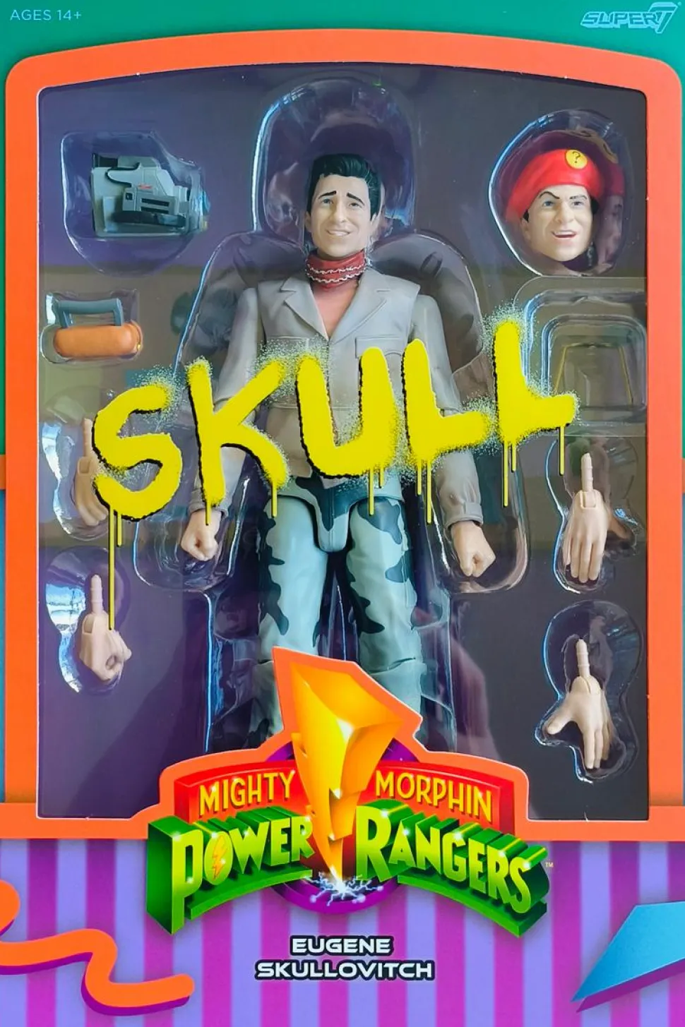 Mighty Morphin' Power Rangers - Skull Ultimates! 7" Scale Action Figure (Wave 5)