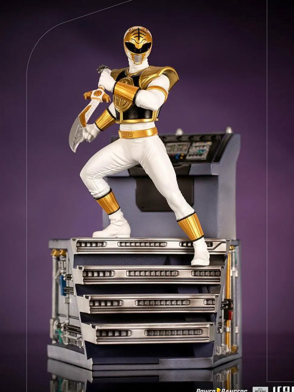 Mighty Morphin Power Rangers - White Ranger 1/10th Scale Statue