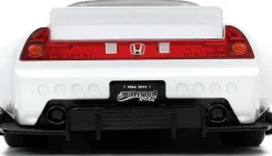 Mighty Morphin Power Rangers - White Ranger & 2002 Honda NSX Type-R Japan Spec 1/24th Scale Die-Cast Vehicle Replica