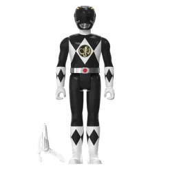 Mighty Morphin Power Rangers - Black Ranger ReAction 3.75" Action Figure (2023 SDCC Exclusive)