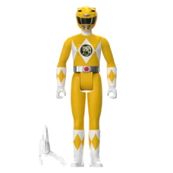 Mighty Morphin Power Rangers - Yellow Ranger ReAction 3.75" Action Figure (2023 SDCC Exclusive)