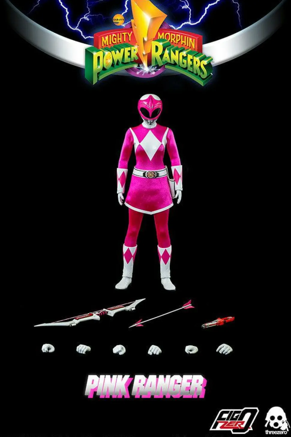 Mighty Morphin Power Rangers - Pink Ranger 1/6th Scale Action Figure