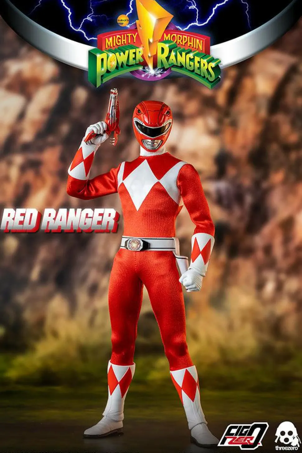 Mighty Morphin Power Rangers - Red Ranger 1/6th Scale Action Figure