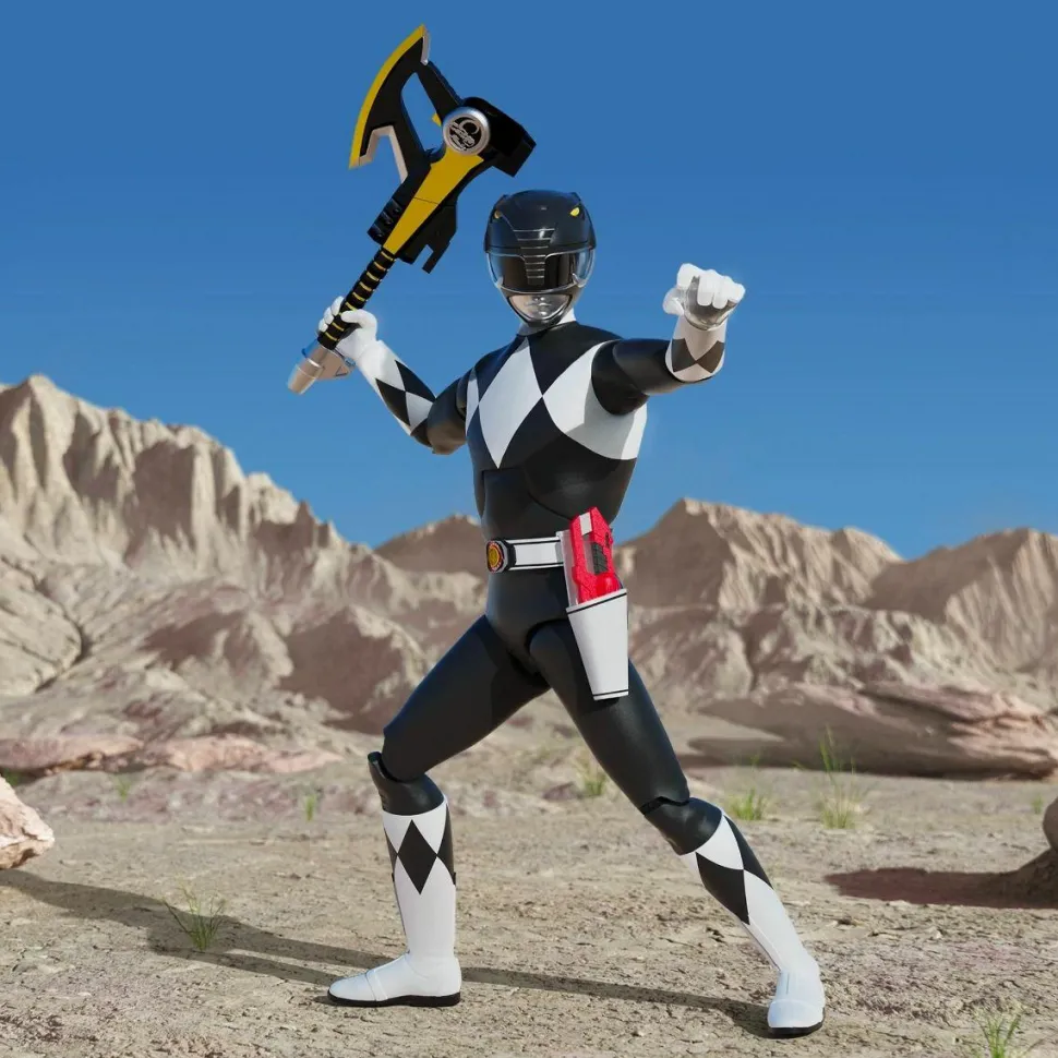 Mighty Morphin’ Power Rangers - Black Ranger Ultimates! 7” Scale Action Figure (Wave 3)