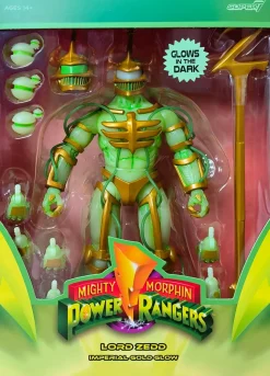 Mighty Morphin Power Rangers - Lord Zedd (Imperial Gold Glow) Ultimates! 7" Scale Action Figure (2024 SDCC Exclusive)