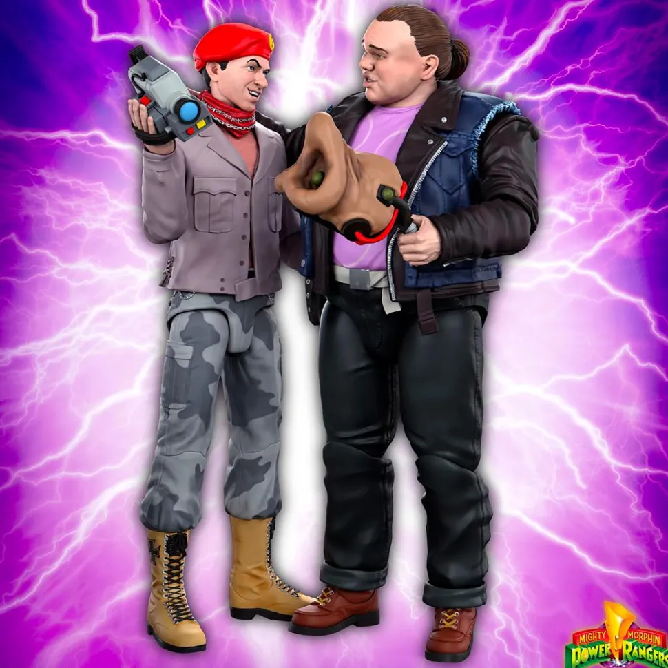 Mighty Morphin' Power Rangers - Wave 5 Ultimates! 7" Scale Action Figure Bundle (Set of 4)