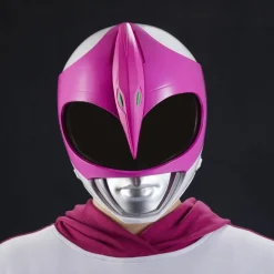 Mighty Morphin Power Rangers - Pink Ranger Helmet Lightning Collection Helmet 1:1 Scale Life-Size Prop Replica