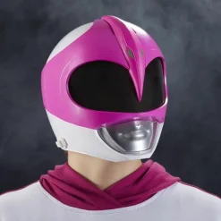 Mighty Morphin Power Rangers - Pink Ranger Helmet Lightning Collection Helmet 1:1 Scale Life-Size Prop Replica