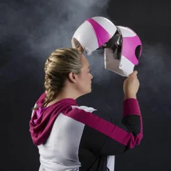 Mighty Morphin Power Rangers - Pink Ranger Helmet Lightning Collection Helmet 1:1 Scale Life-Size Prop Replica