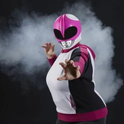 Mighty Morphin Power Rangers - Pink Ranger Helmet Lightning Collection Helmet 1:1 Scale Life-Size Prop Replica