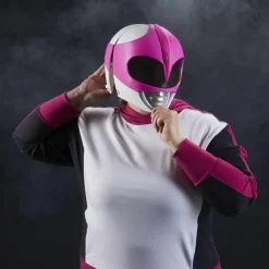 Mighty Morphin Power Rangers - Pink Ranger Helmet Lightning Collection Helmet 1:1 Scale Life-Size Prop Replica