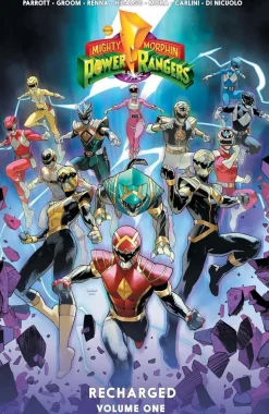 Mighty Morphin Power Rangers - Recharged Volume 01 Trade Paperback Book