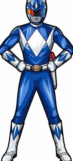 Mighty Morphin Power Rangers - Blue Ranger FigPin Enamel Pin