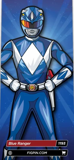 Mighty Morphin Power Rangers - Blue Ranger FigPin Enamel Pin