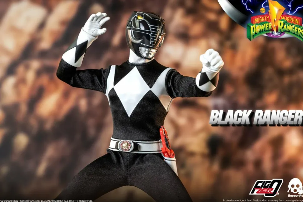 Mighty Morphin Power Rangers - Black Ranger 1/6th Scale Action Figure
