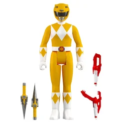 Mighty Morphin Power Rangers - Yellow Ranger ReAction 3.75” Action Figure