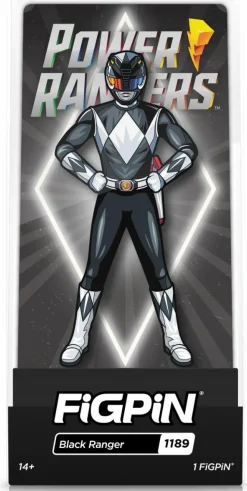 Mighty Morphin Power Rangers - Black Ranger FigPin Enamel Pin